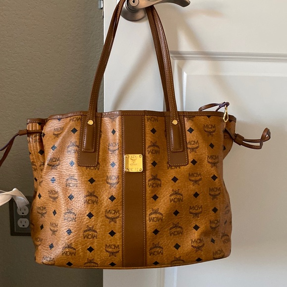 MCM Handbags - Authentic MCM Reversible Liz Shopper